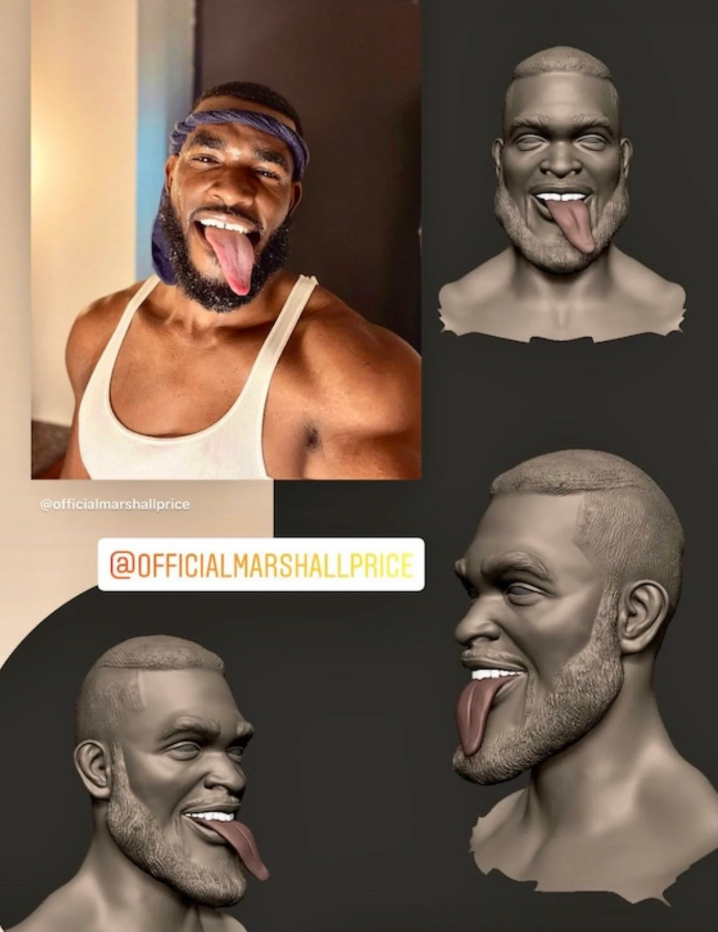 Portrait STL by David Alonso